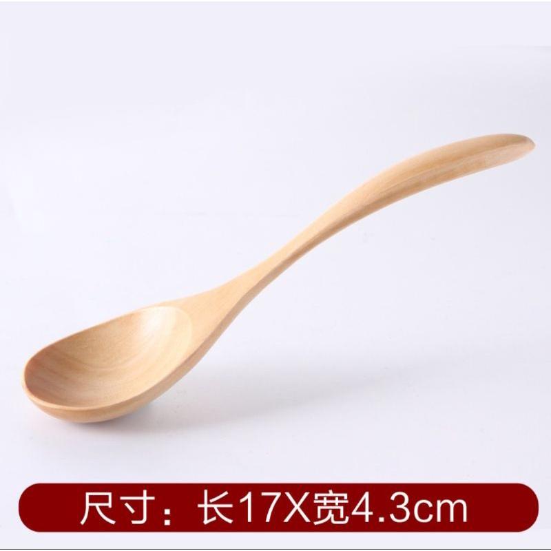 【返璞小居】木湯匙原木湯勺兒童湯匙荷木湯匙-細節圖5