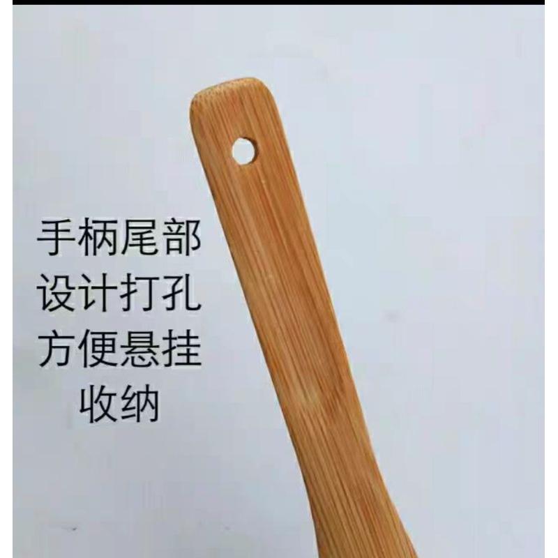 【返璞小居】加厚款竹製包餃子餡勺挑餡勺餡棒包水餃攪拌棒竹片勺木片勺-細節圖6