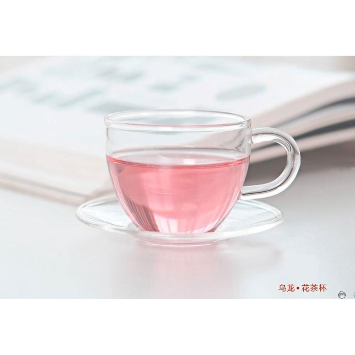 【返璞小居】清倉 耐高溫手工雙層玻璃杯 手握玻璃杯泡茶杯 花茶杯 品茗杯 玻璃杯 隔熱杯 品茶杯 咖啡杯-細節圖8