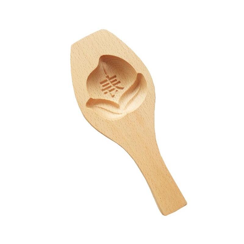 【返璞小居】櫸木立體壽桃模具 立體月餅模具清明粿印冰皮月餅艾葉米粿饅頭麵食木質模具-細節圖7