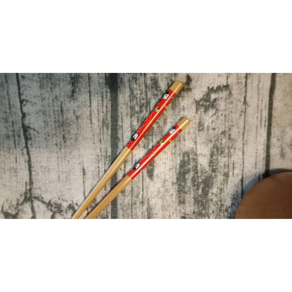 【返璞小居】印花竹筷兒童筷 碳化竹筷 印花筷-細節圖9