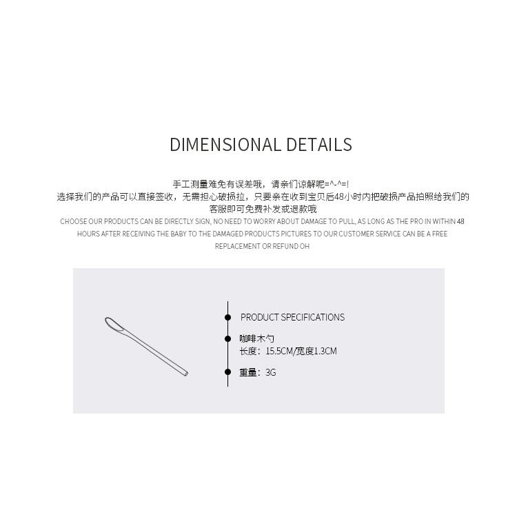 【返璞小居】天然原木湯匙 攪拌匙 咖啡匙 長柄木質湯勺 木湯匙 調羹湯匙 蜂蜜勺 飲品攪拌匙-細節圖9