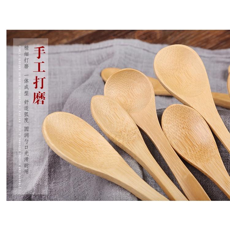 【返璞小居】鄉村風天然竹木製湯匙 攪拌匙/ 湯匙/咖哩匙/糖匙/甜點匙/大餐匙/西餐叉/叉-細節圖7