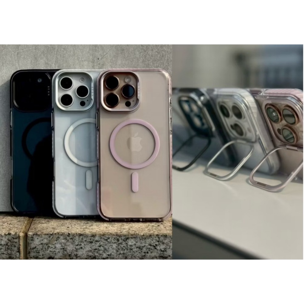 ETON 光環2.0 iPhone 17 系列 磁吸鏡頭支架抗黃透明殼-規格圖7