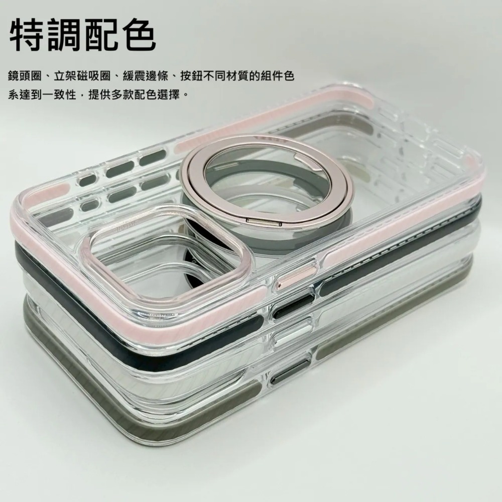 ETON 星軌 擺Fun360旋轉磁吸支架抗黃透明殼-規格圖6