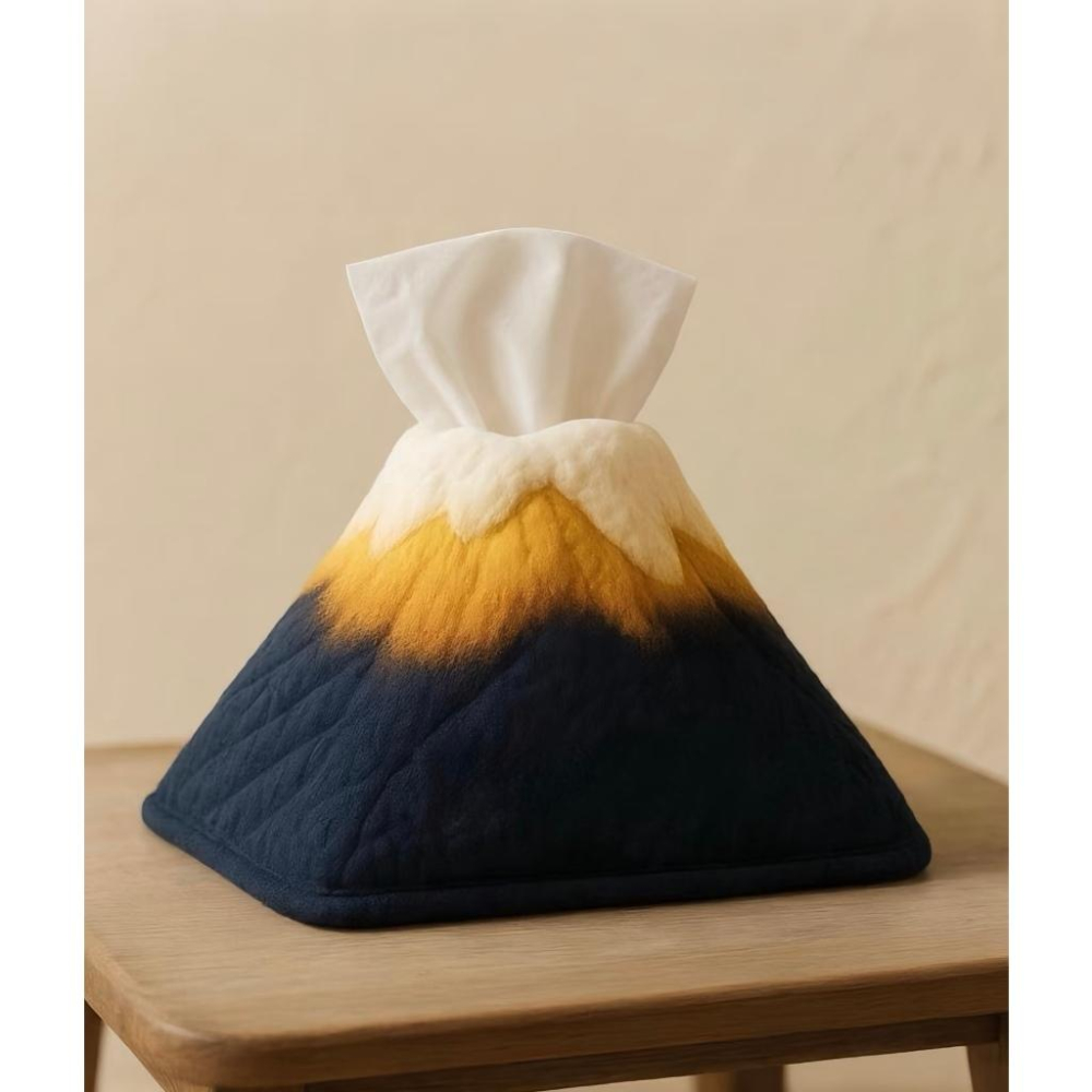 小鴨優品《 家居》 山脈創意款式富士山、金山面紙盒-細節圖4