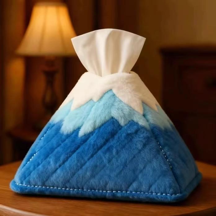 小鴨優品《 家居》 山脈創意款式富士山、金山面紙盒-細節圖5