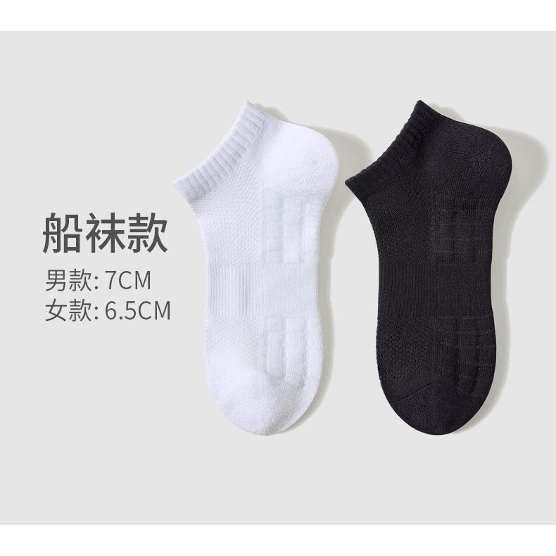 小鴨優品《 運動》抗菌毛巾底網布厚底運動襪 透氣防臭襪-細節圖7