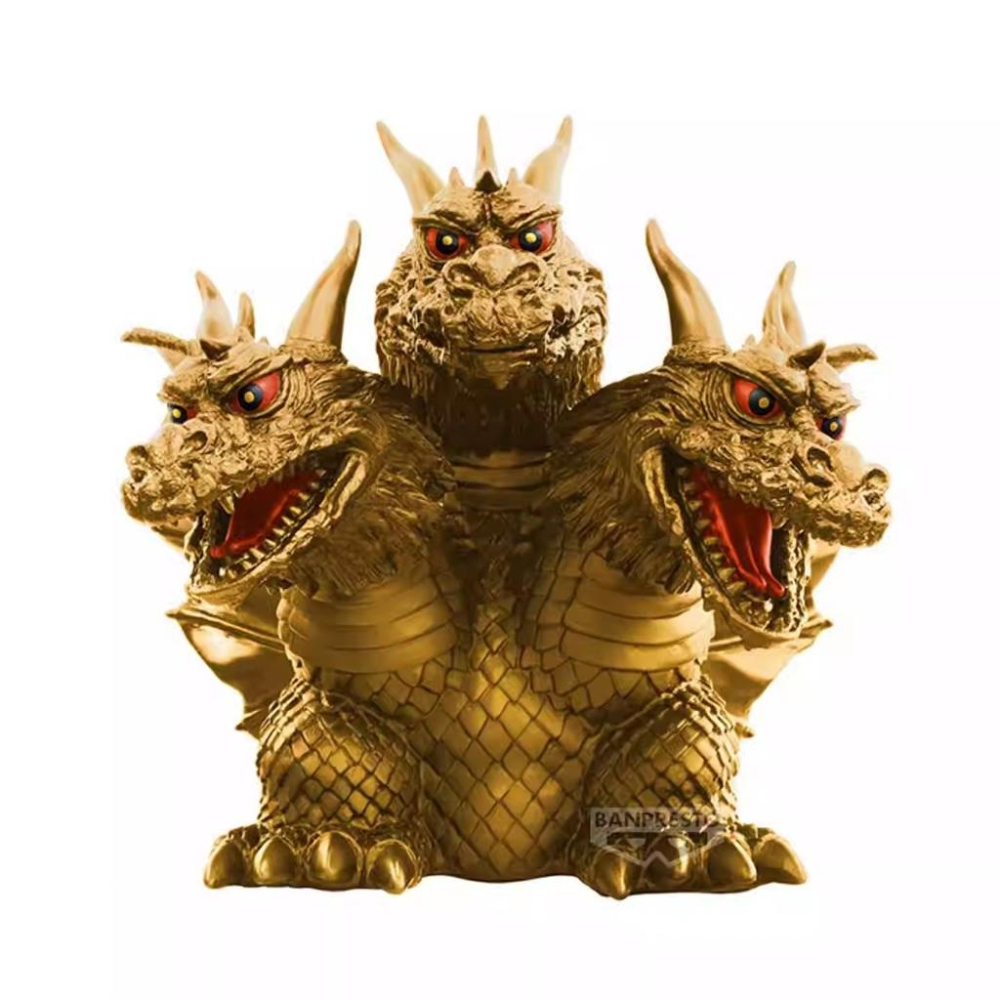 小鴨優品《 鎖座獸》 哥吉拉大戰金剛公仔 哥吉拉12公分 基多拉12CM-細節圖4