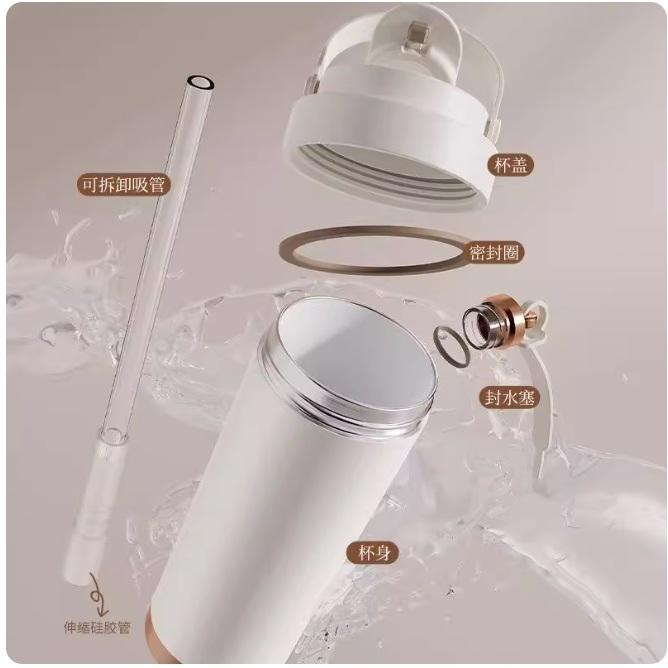 小鴨優品《 家居》750ml高顏值大容量陶瓷保溫杯-細節圖4