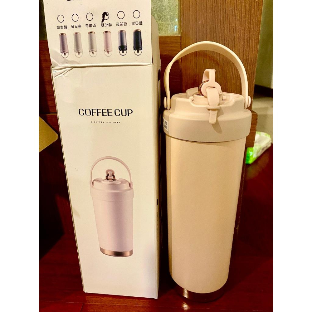 小鴨優品《 家居》750ml高顏值大容量陶瓷保溫杯-細節圖9