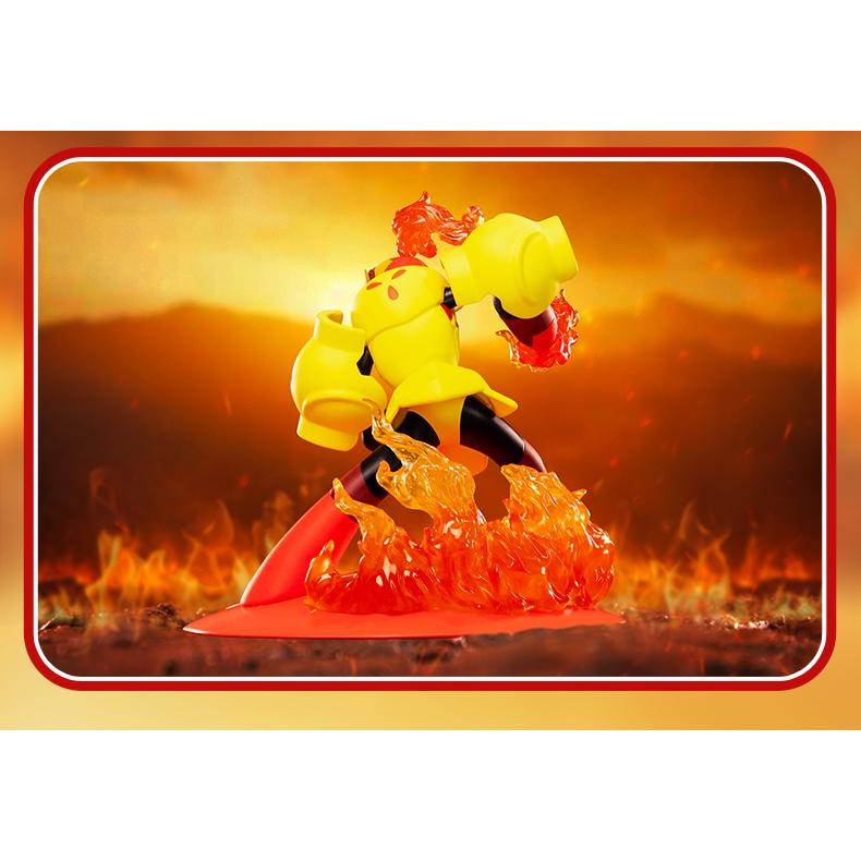 小鴨優品《 寶可夢》玩樂主義帥氣紅蓮鎧騎  蒼炎刃鬼寶可夢公仔-細節圖4