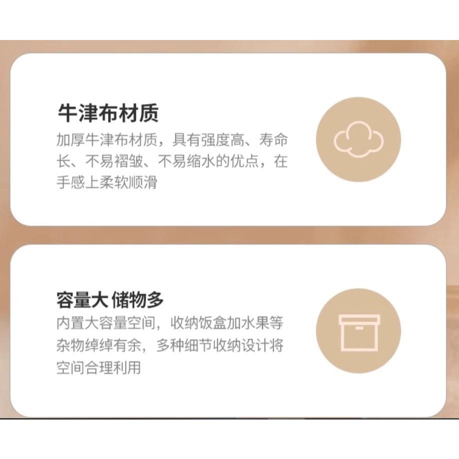 小鴨優品《 家居》可愛小熊野餐出遊手提保溫袋牛津布材質-細節圖7