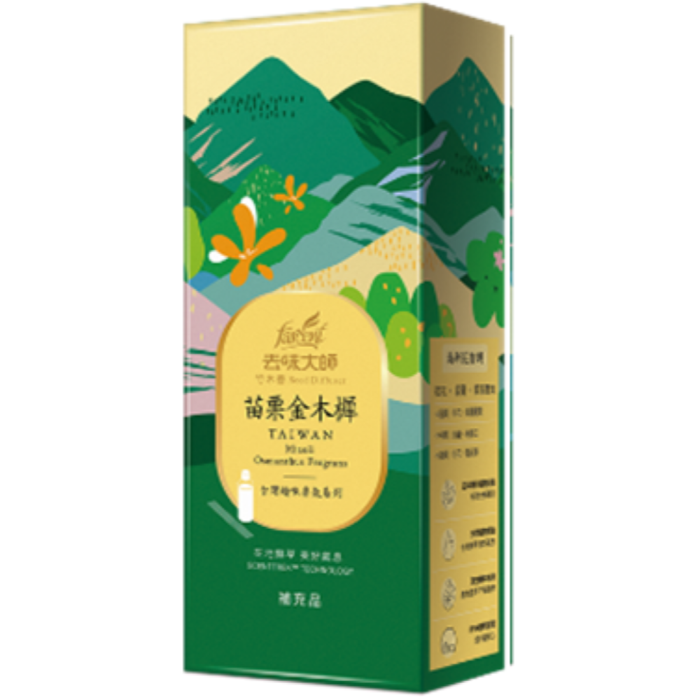 【花仙子】去味大師竹木香擴香瓶80ml /補充包90ml-規格圖1