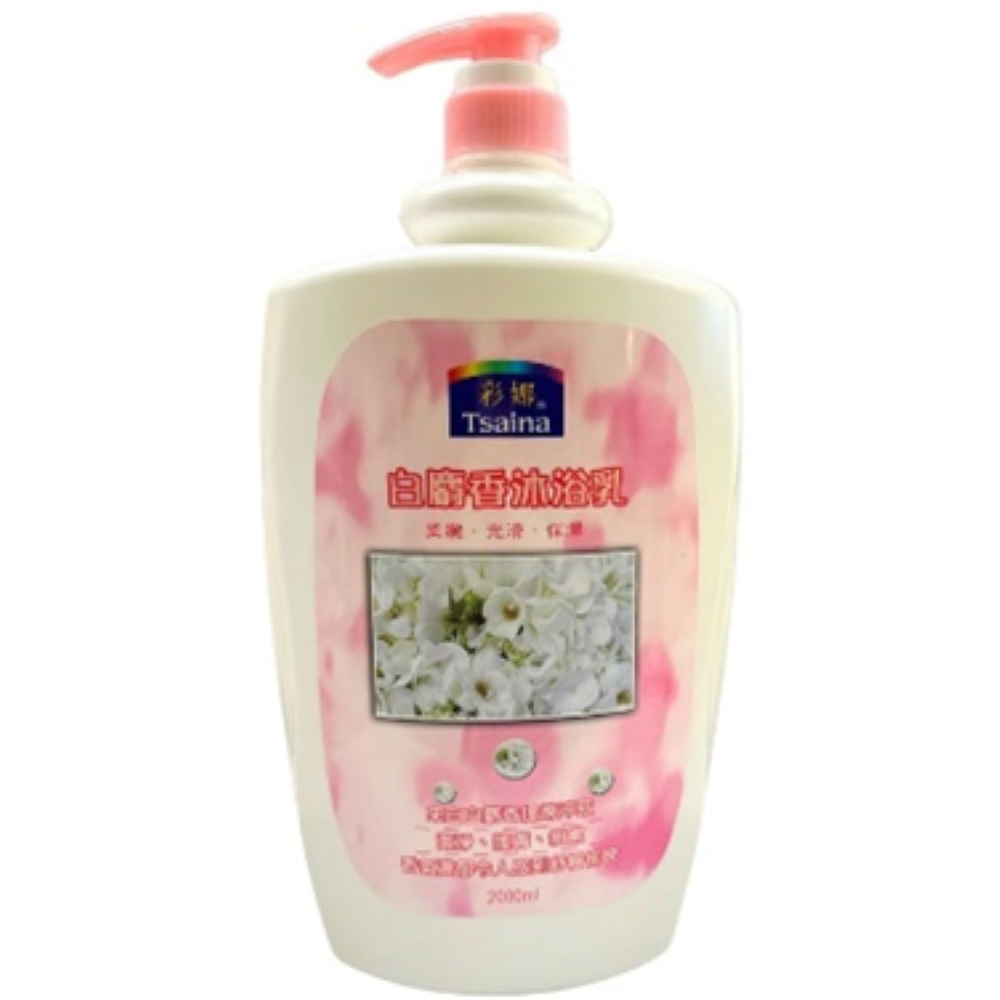 【彩娜】系列沐浴乳 洗髮精 2000ml 家庭號 夢幻香水 備長炭 桂花蜜 薰衣草 玫瑰 野薑花 白麝香 小蒼蘭-規格圖1