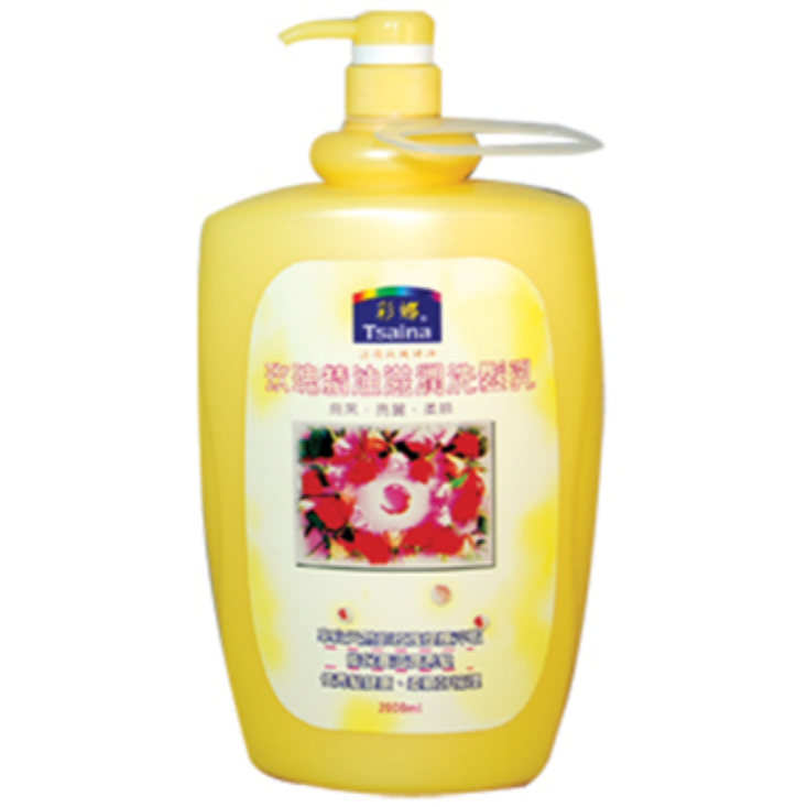 【彩娜】系列沐浴乳 洗髮精 2000ml 家庭號 夢幻香水 備長炭 桂花蜜 薰衣草 玫瑰 野薑花 白麝香 小蒼蘭-規格圖1