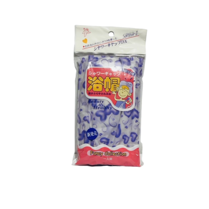 (塑膠)浴帽-隨機圖案