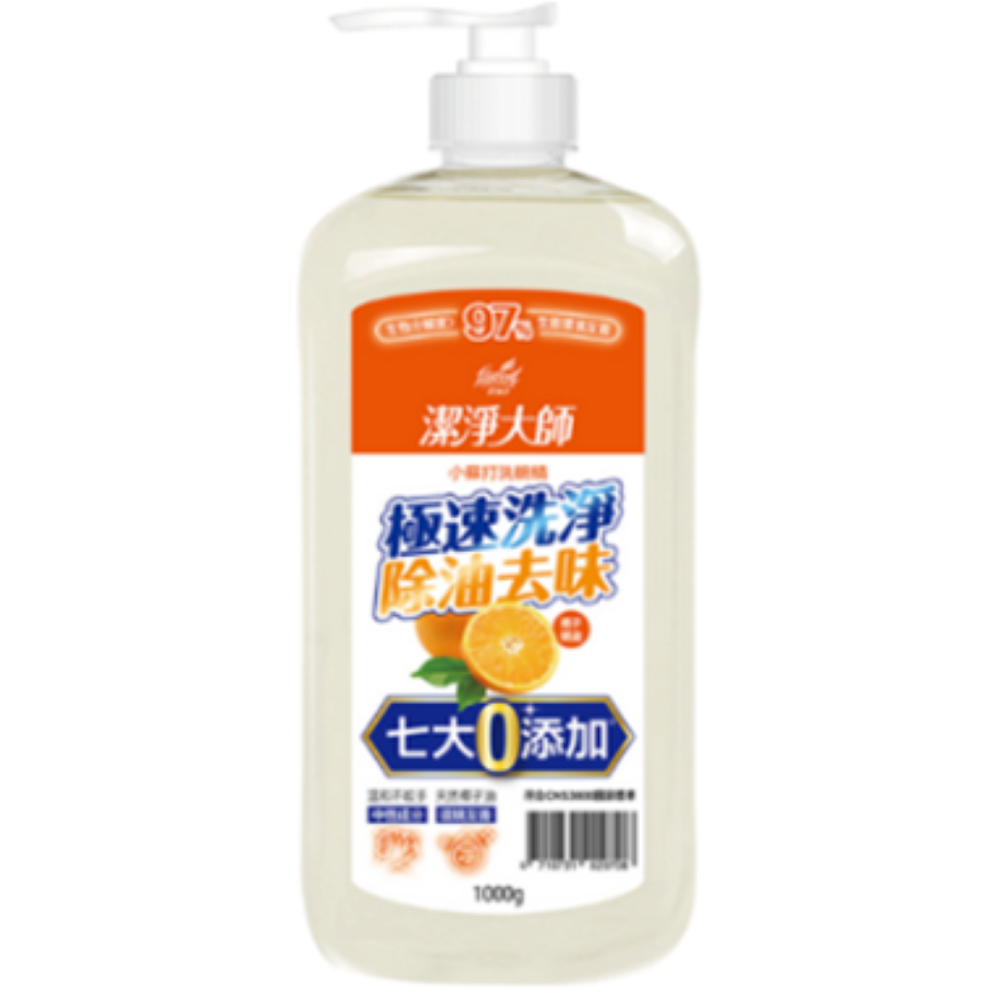 【花仙子】潔淨大師小蘇打洗碗精1000ml-規格圖1
