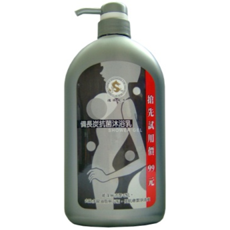 【龍馬】炭精華沐浴.洗精 1000ml ✔深層淨化 ✔去油除味 ✔清爽不黏膩  油頭族、汗味族、上班族與運動族必備。-規格圖3