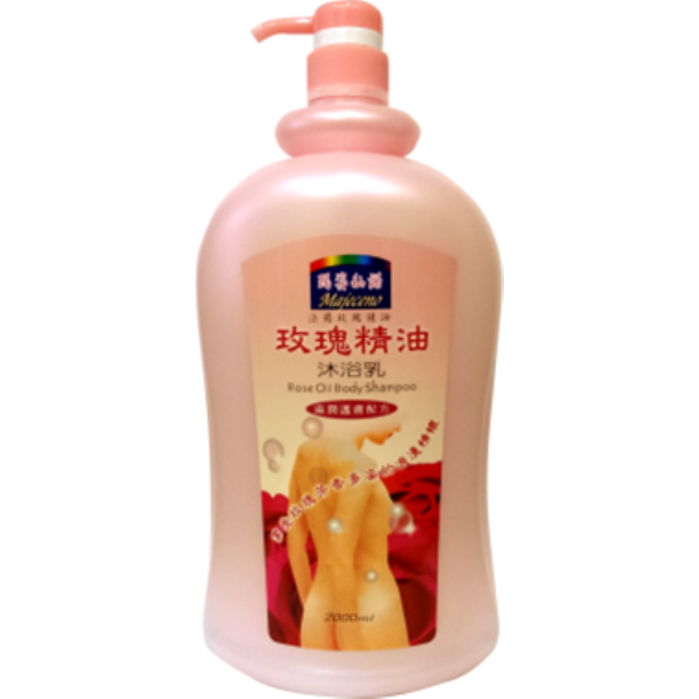 【瑪姿秈諾】沐浴乳 洗髮精系列 2000ml 家庭號 玫瑰 薰衣草 桂花蜜-規格圖1