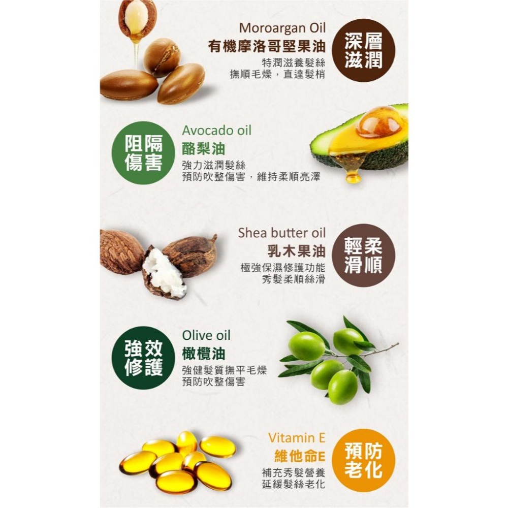 【舒妃】護髮油100ml｜摩洛哥堅果｜玫瑰果晶亮-細節圖5