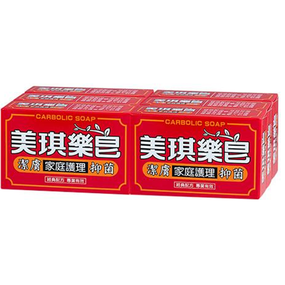 【美琪】香皂85g6入 樂皂100g6入 藥皂 公司現貨-規格圖1