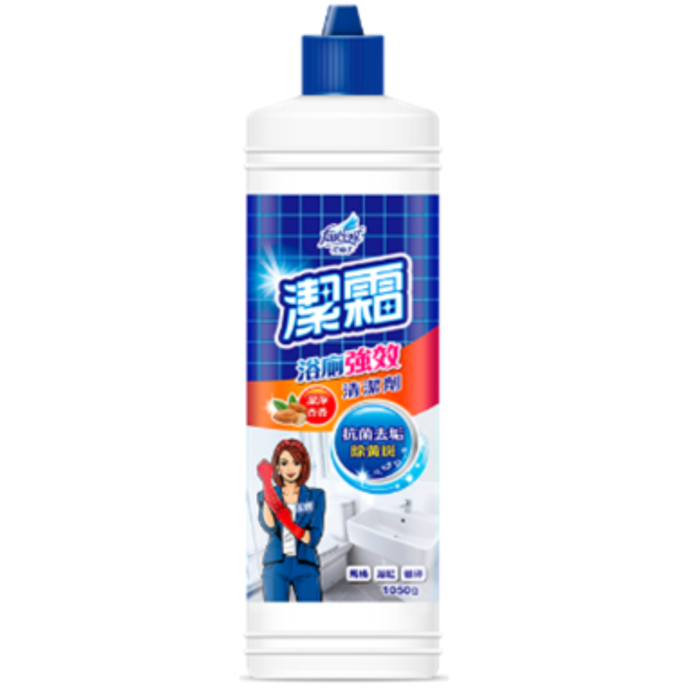 【花仙子】潔霜 S浴廁清潔劑1050ml 3味任選 濃縮超強效清潔劑1050ml-規格圖5
