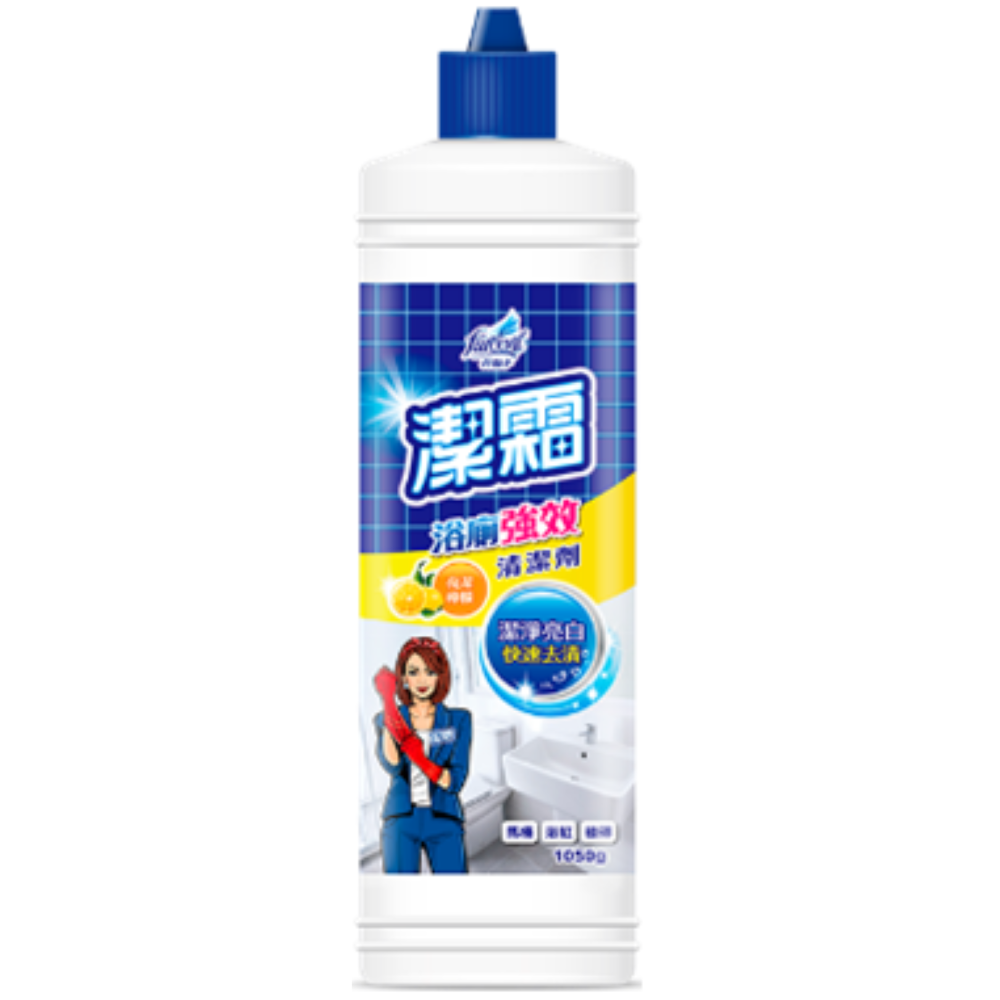 【花仙子】潔霜 S浴廁清潔劑1050ml 3味任選 濃縮超強效清潔劑1050ml-規格圖5