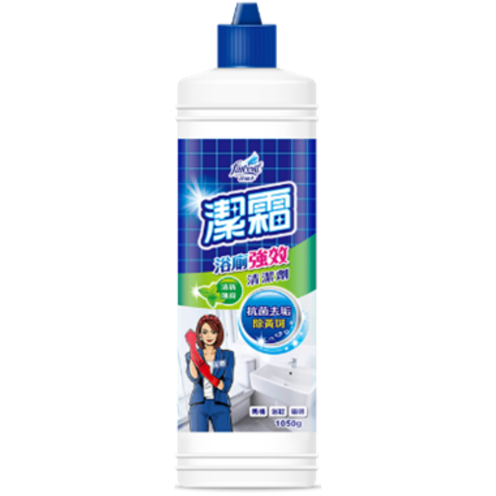 【花仙子】潔霜 S浴廁清潔劑1050ml 3味任選 濃縮超強效清潔劑1050ml-規格圖5