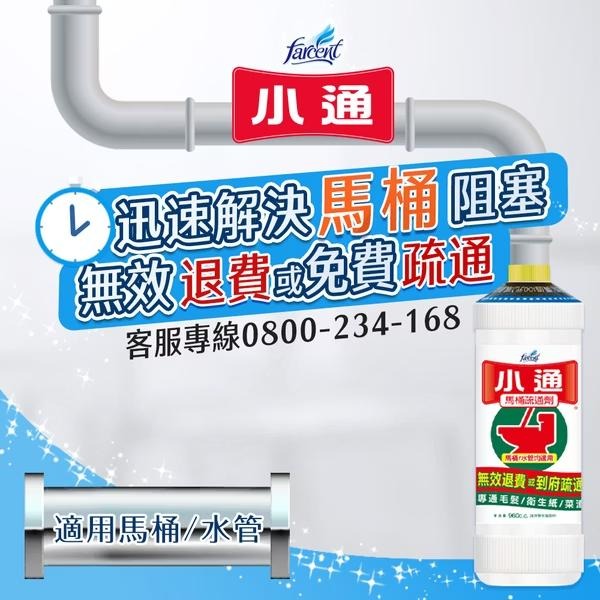【花仙子】潔霜小通馬桶專用疏通劑960cc-細節圖2