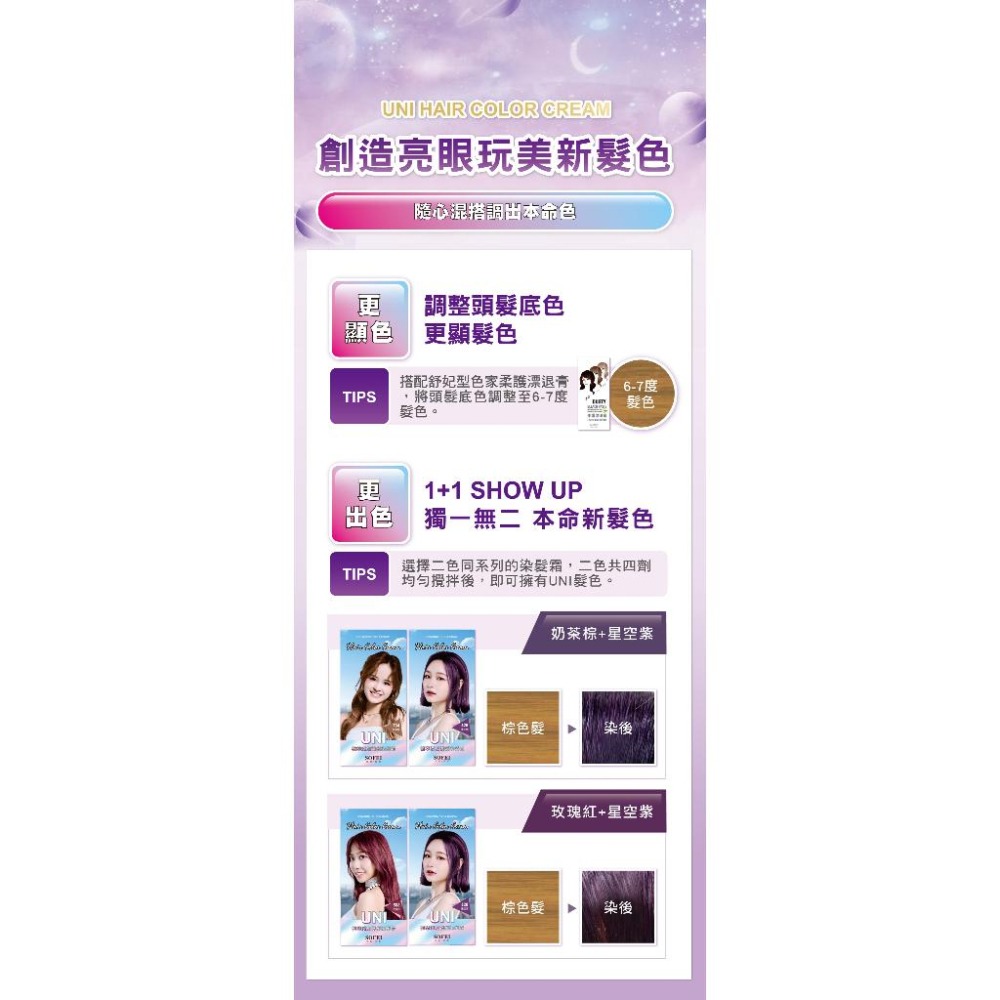 【舒妃】SOFEI UNI護髮染髮霜 5色任選-細節圖5