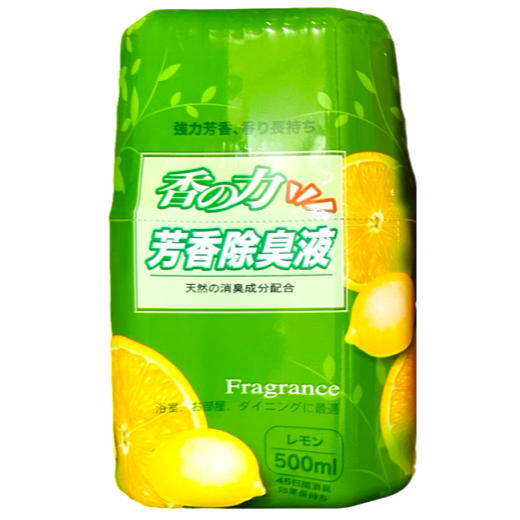 【EMO】香の力芳香除臭液 500ml｜薰衣草｜檸檬｜玫瑰 ｜芳香｜除臭｜消臭｜浴廁置放 香之力-規格圖1