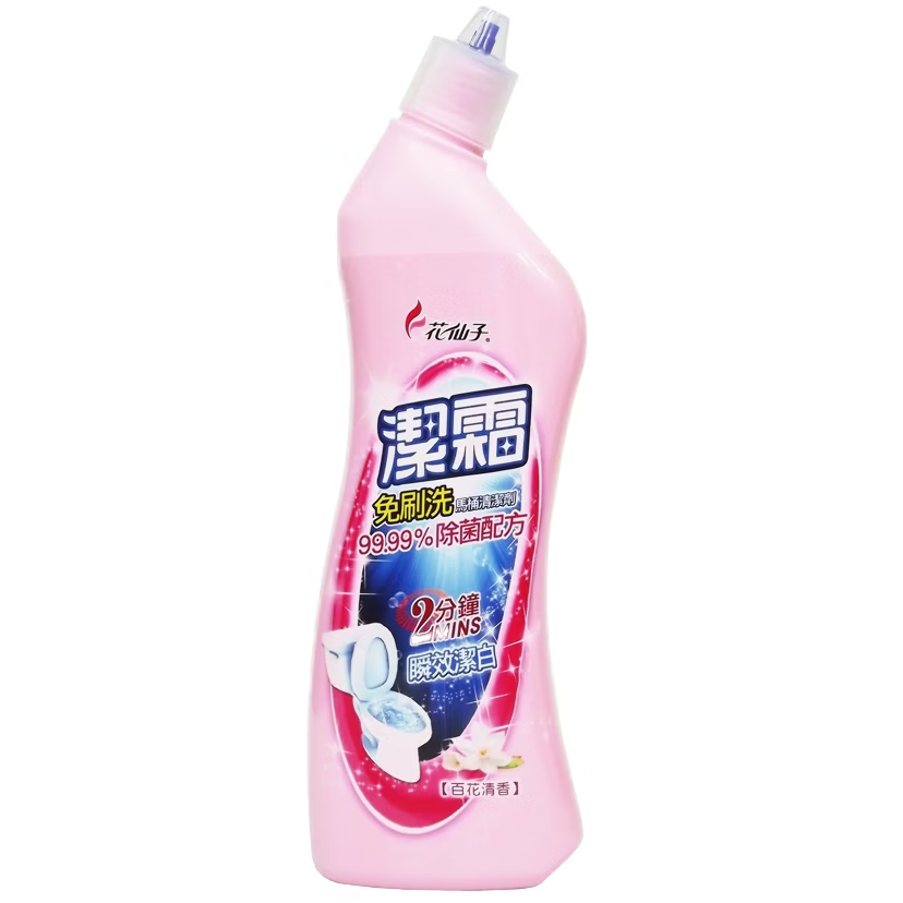 【花仙子】潔霜免刷洗 馬桶清潔劑500ml 公司現貨 百花清香 青寧芳香-規格圖2