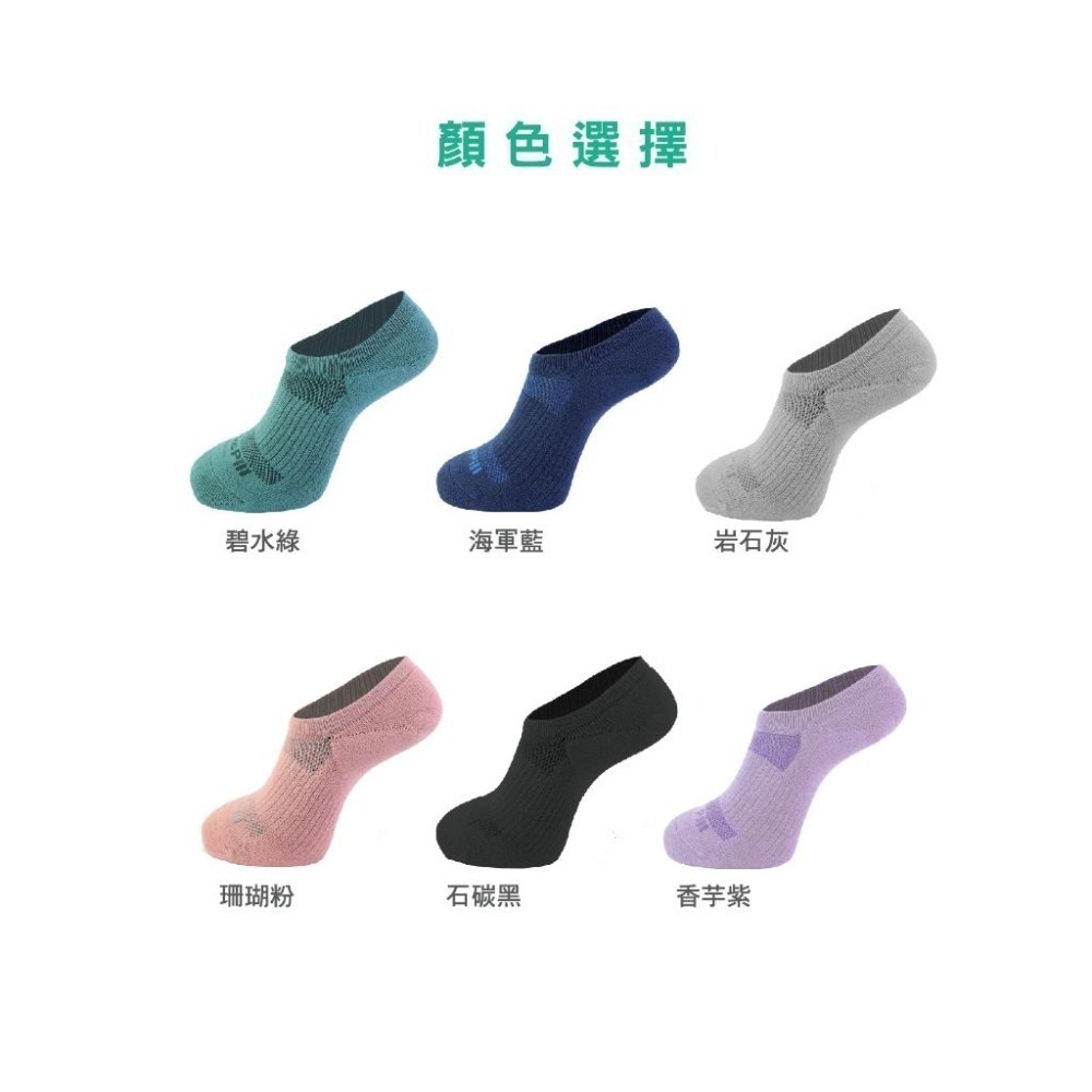 【SocksPill】SP-3001 除臭襪 抑菌襪 氣墊襪 毛巾襪 抑菌 輕壓 氣墊船襪 台灣製造 SGS安心檢測-細節圖2