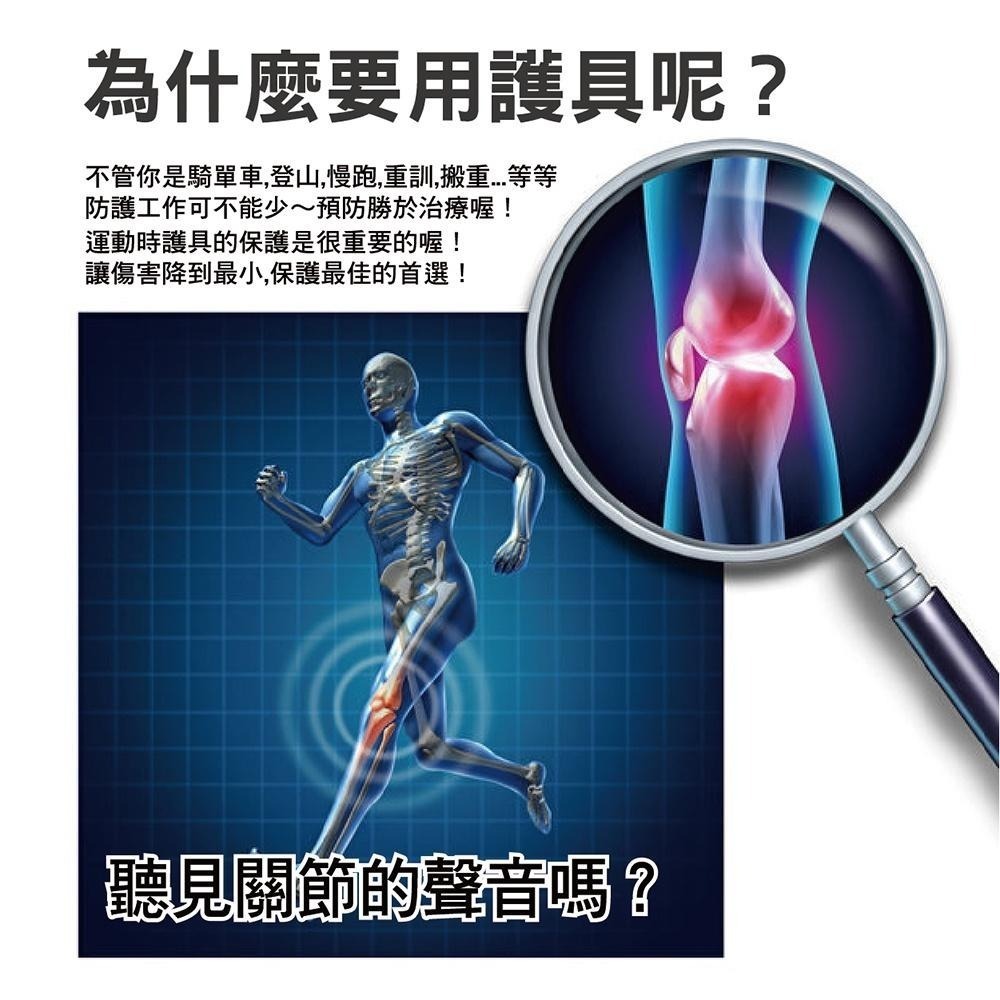 【AREXSPORT】登山護膝 台灣製現貨 運動護膝支撐護膝 竹炭護膝三節型可調節(單支)AS-3405 銀髮族護膝-細節圖7
