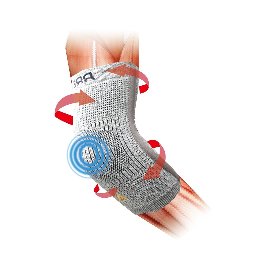 【AREX SPORT】AS-3431 運動護具 登山護具 日本健康酵素甲殼素竹炭護肘套單入-減壓支撐運動護肘專業護肘-細節圖2