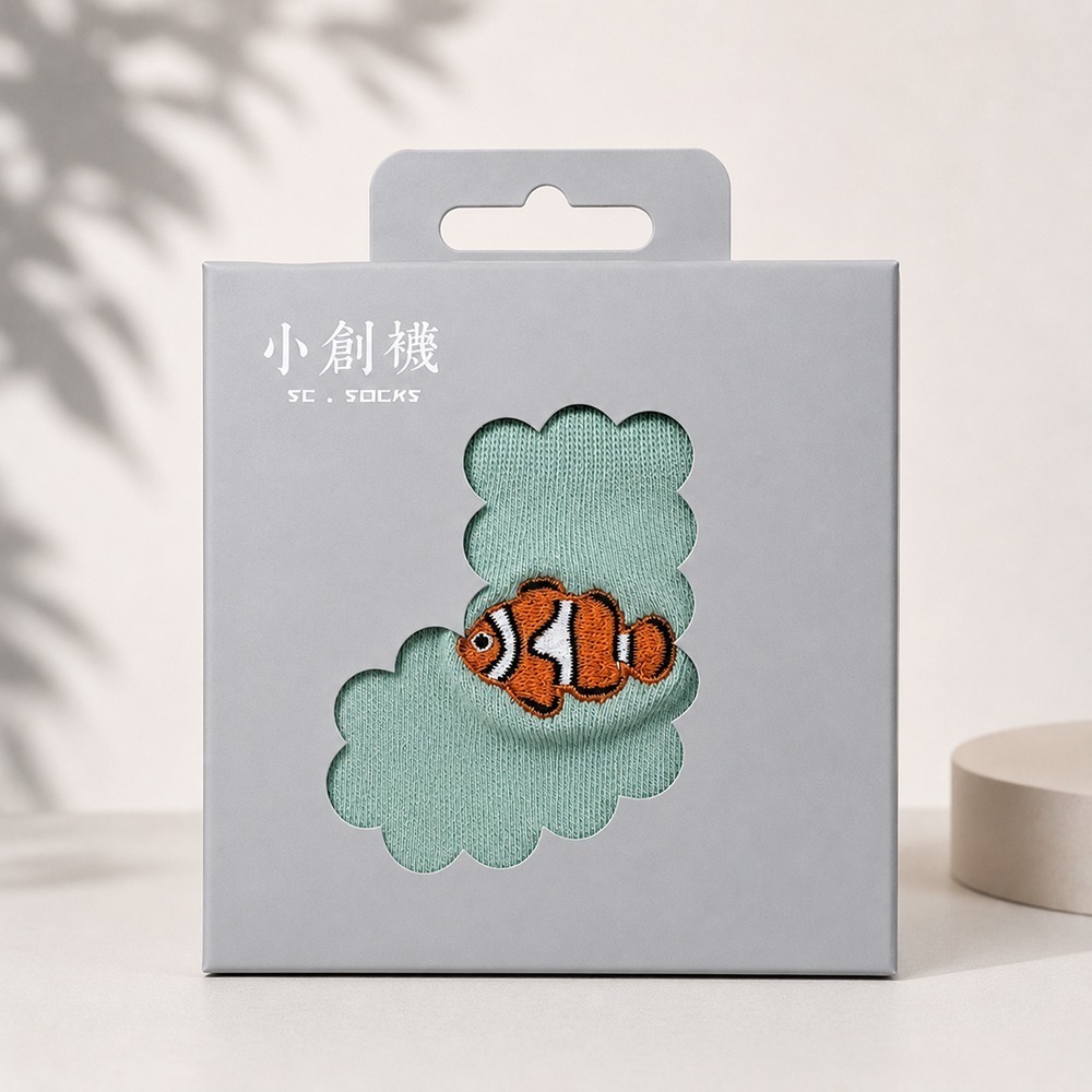 【小創襪】海洋襪 刺繡襪 晶圓紗 中筒襪 透氣襪 棉襪 健行襪 運動襪 休閒襪 機能襪 交換禮物 文青襪 MIT台灣製-規格圖11