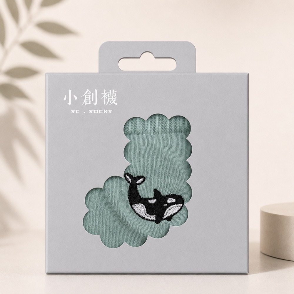 【小創襪】海洋襪 刺繡襪 晶圓紗 中筒襪 透氣襪 棉襪 健行襪 運動襪 休閒襪 機能襪 交換禮物 文青襪 MIT台灣製-規格圖11