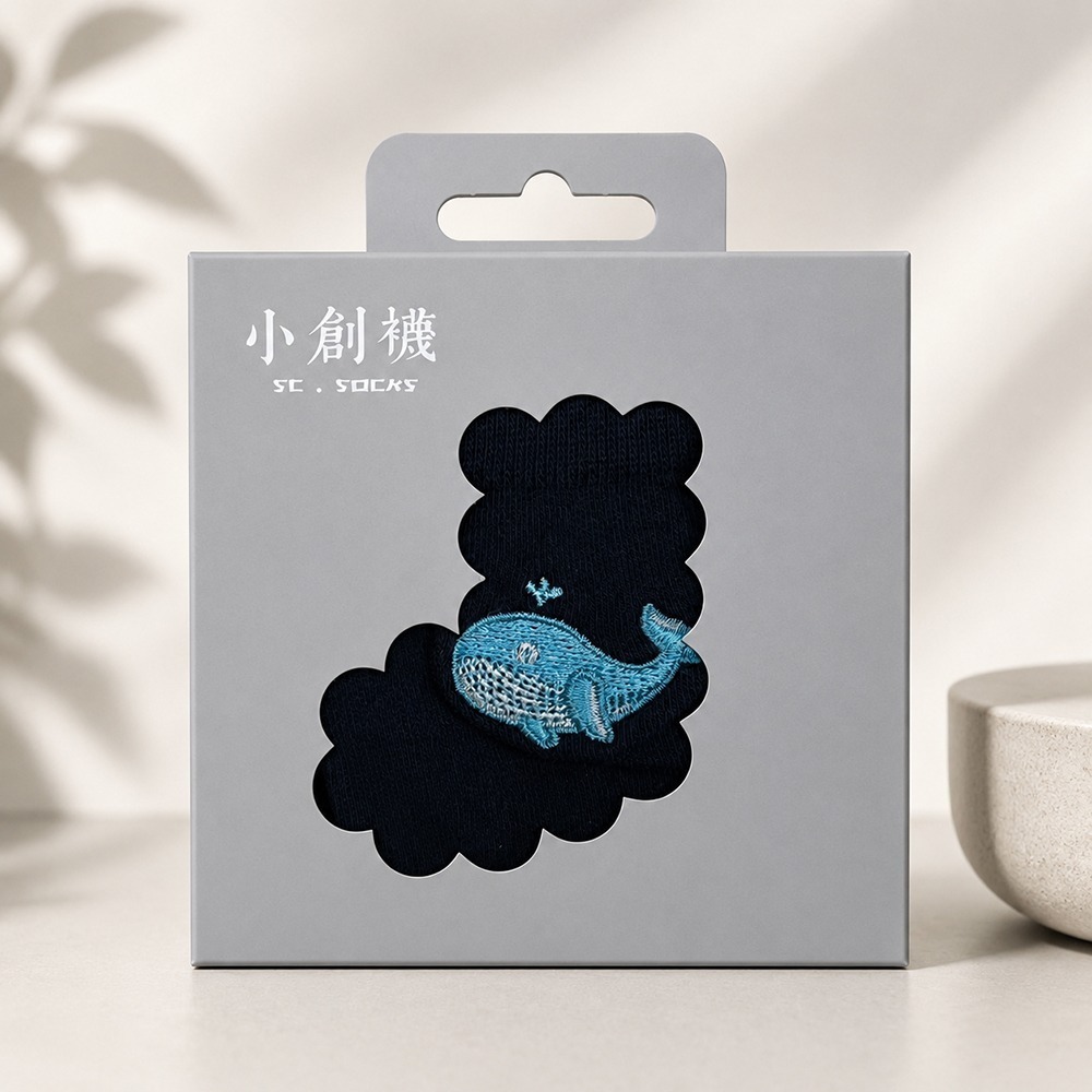 【小創襪】海洋襪 刺繡襪 晶圓紗 中筒襪 透氣襪 棉襪 健行襪 運動襪 休閒襪 機能襪 交換禮物 文青襪 MIT台灣製-規格圖11