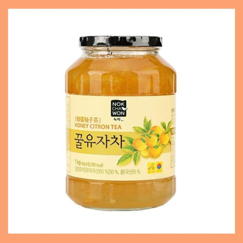 韓國 綠茶園 蜂蜜柚子茶 柚子 沖泡 柚子 柚子醬 Nokchawon