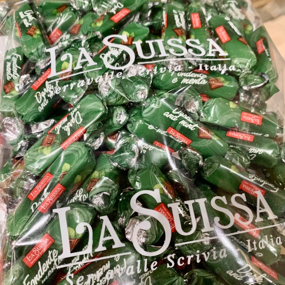 LA SUISSA 義大利 52% 70% 薄荷條 黑巧克力條 薄荷巧克力 薄荷可可 蘿莎巧克力 黑巧克力-細節圖3