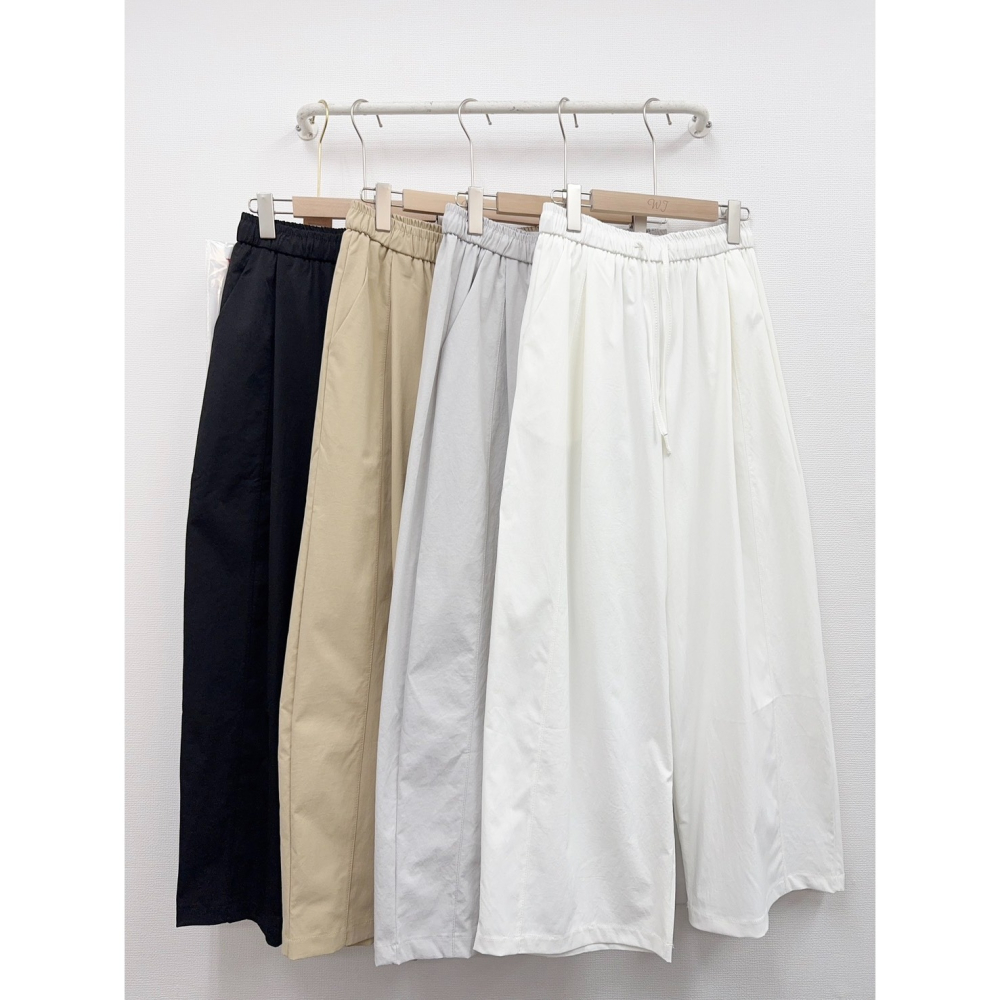 💎抽繩水棉彎刀褲💎-細節圖2