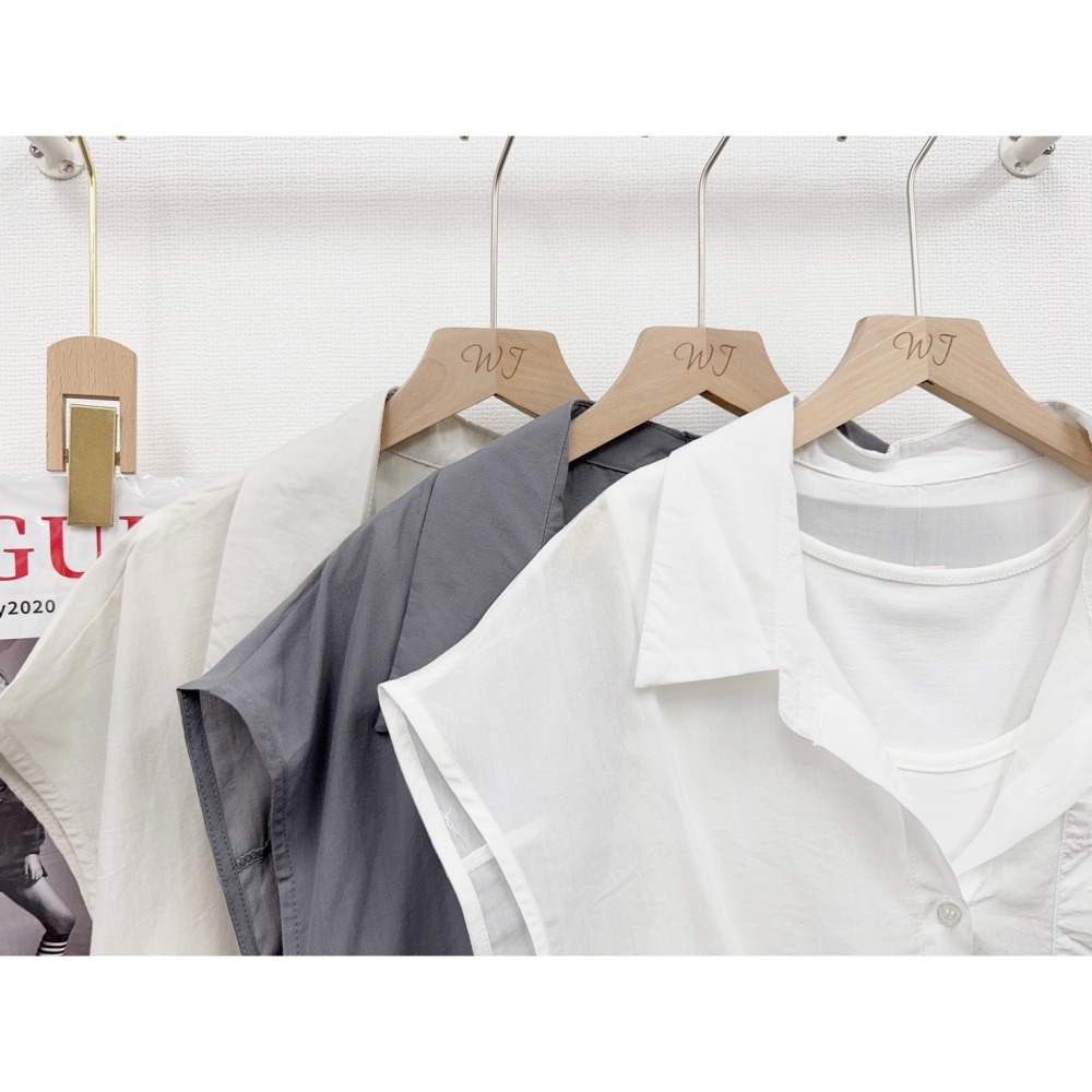 💎韓系層次感「假兩件」柔感襯衫💎-細節圖3