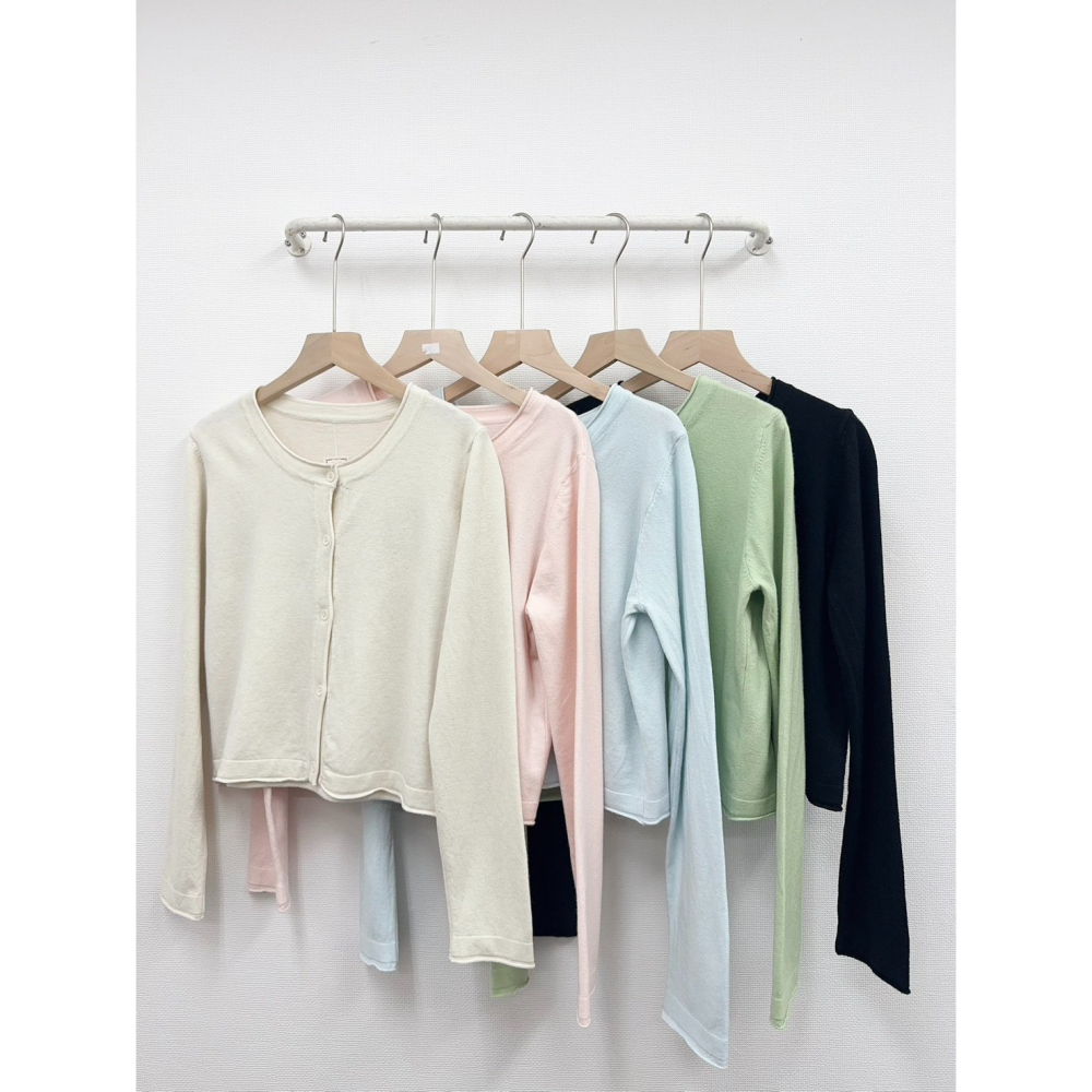 芬蘭柔軟安迪絨排扣罩衫-細節圖2