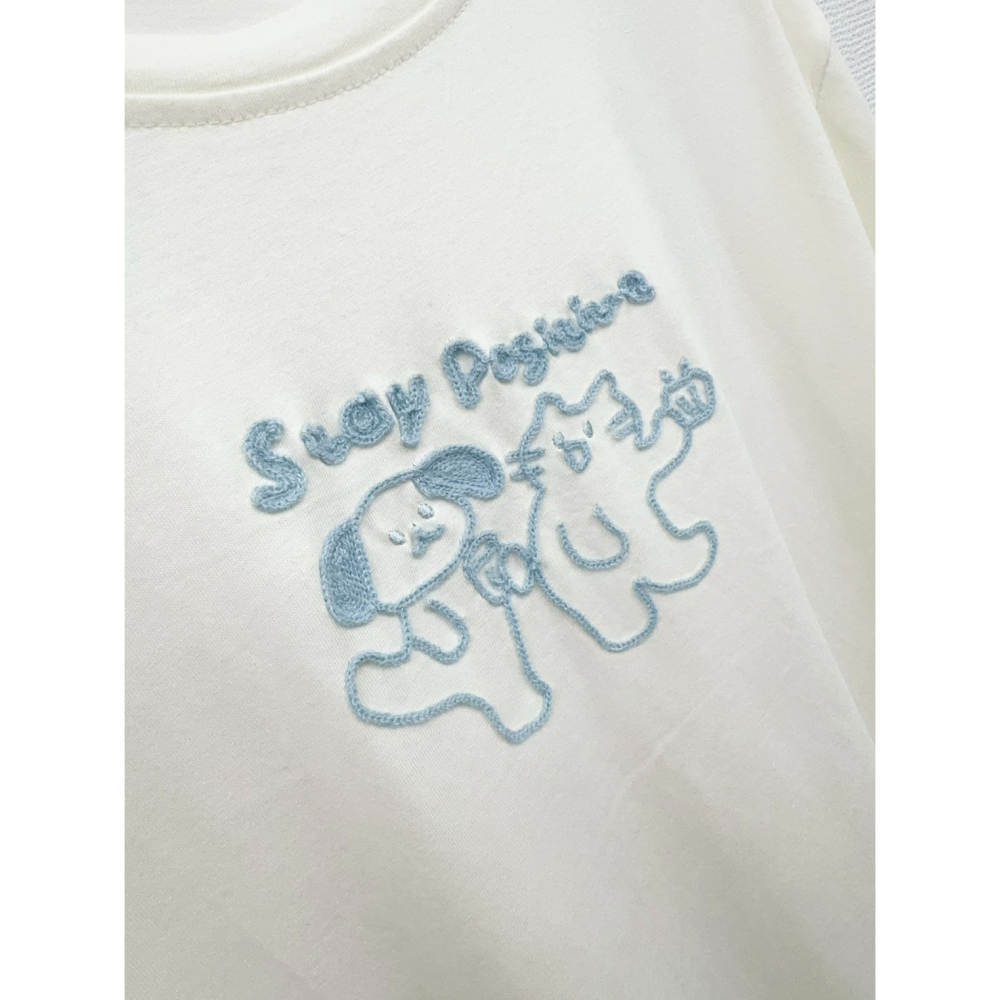 ✅毛巾刺繡貓狗派對 T✅-細節圖3