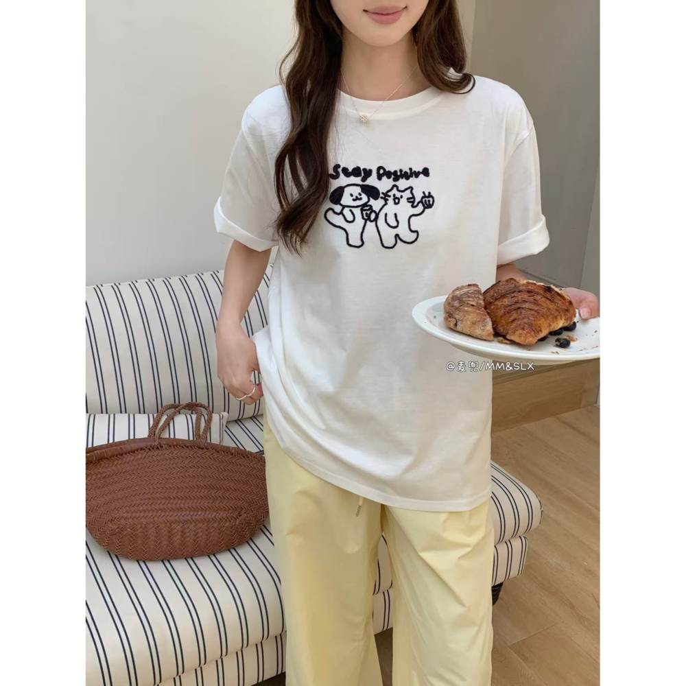 ✅毛巾刺繡貓狗派對 T✅-細節圖7