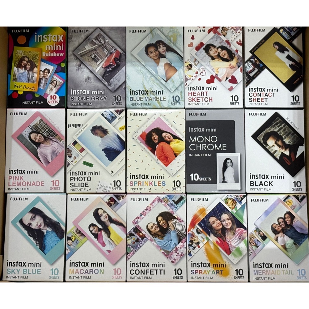 限時降價 現貨Fujifilm instax mini film 富士拍立得底片10枚/20枚/多種圖案-細節圖2