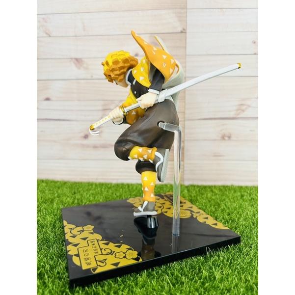 日本 正版 日版 鬼滅之刃 鬼滅 一番賞 C賞 我妻 善逸 我妻善逸 無限列車篇 無限列車 公仔 模型-細節圖4