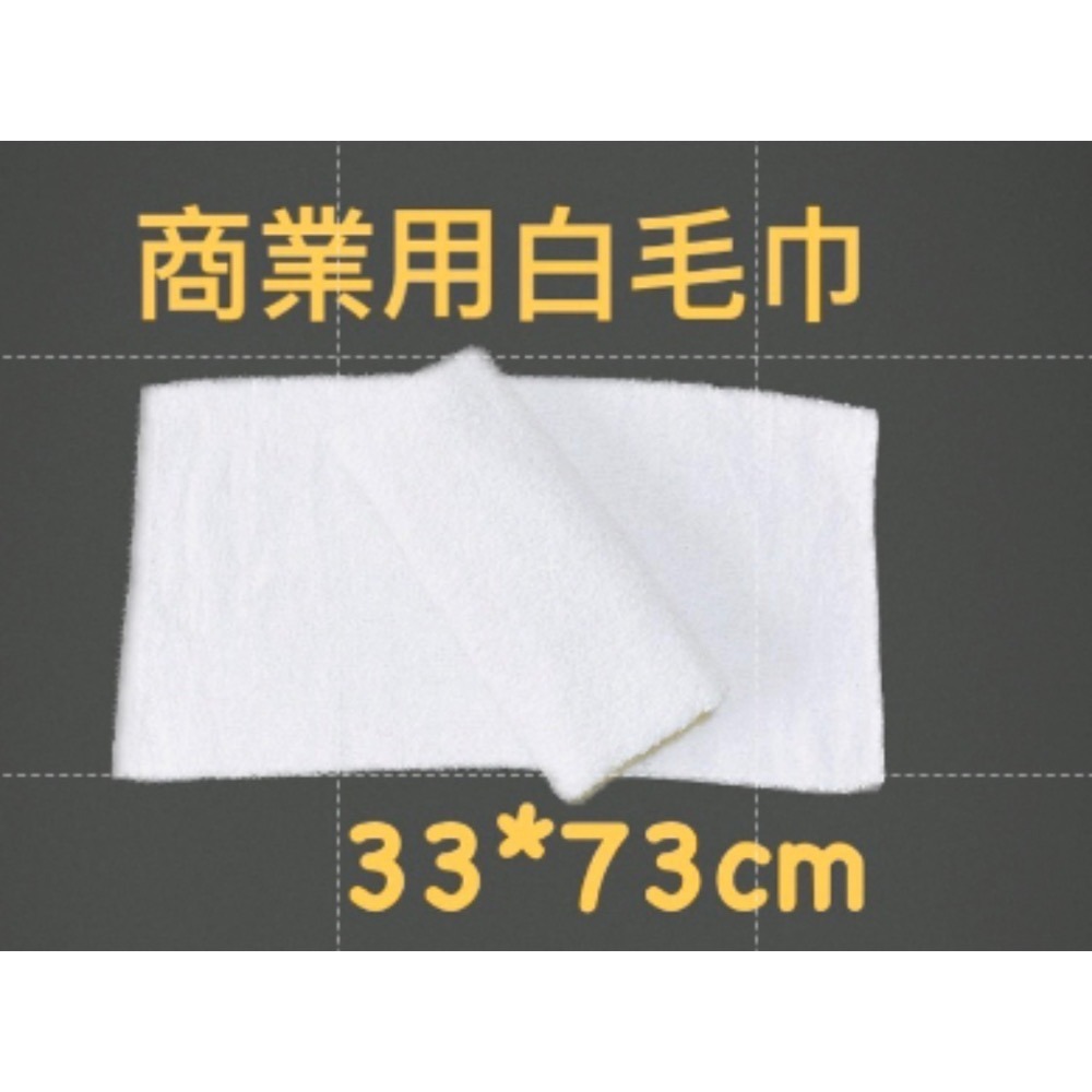 12條入餐飲/商業用 /熱敷專用白毛巾-細節圖2