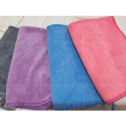 12入) 超細纖維30*30 廚具清潔小方巾/薄款-細節圖3